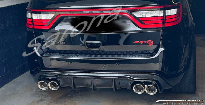 Custom Dodge Durango  SUV/SAV/Crossover Rear Lip/Diffuser (2021 - 2025) - $740.00 (Part #DG-021-RA)